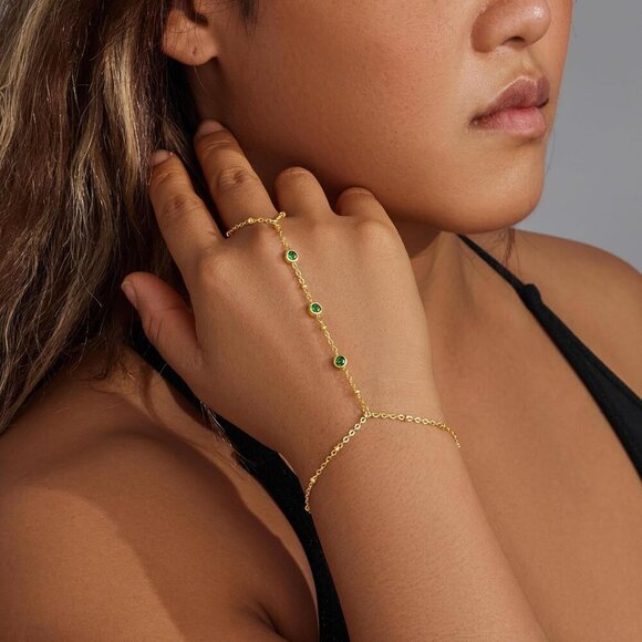 Gold-Style 11Dainty Stack Beaded Pearl Rope Bracelets Jewelry Gifts for Women - Picture 2 of 7